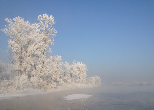 Отличный морозный день