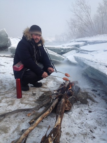 Жарим мясо