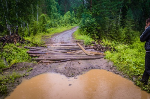 По дороге на нижнюю тридцатку